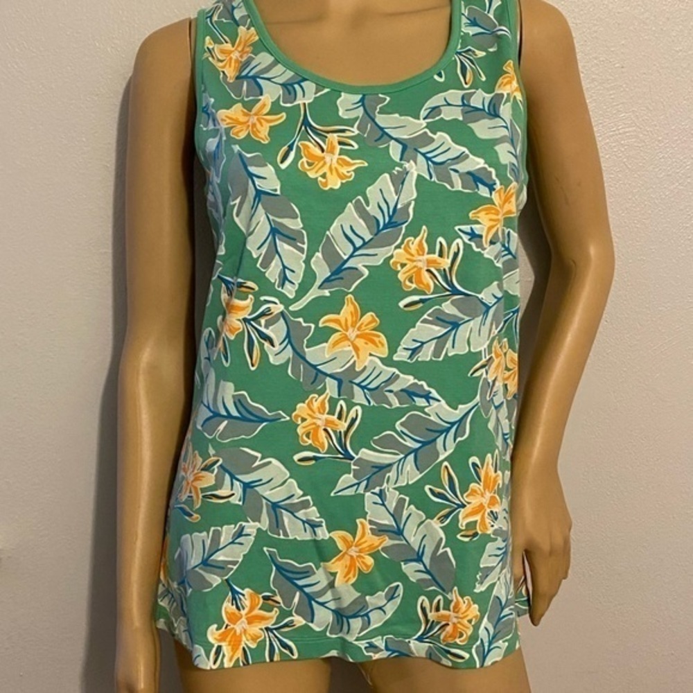 Lands end size M floral top